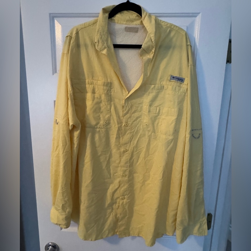 Columbia PFG long sleeve shirt, size XL